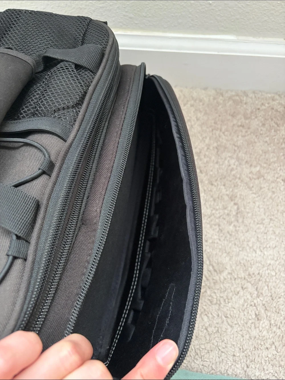 MTX Black Men's Messenger / Handlebar Bag
